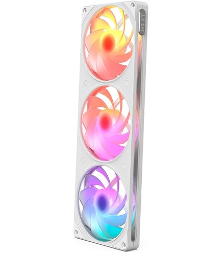 NZXT F280 RGB Core - Unidade de ventilador de quadro único de 280